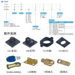 前鴨嘴，Y接頭，氣缸配件