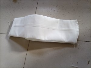 針刺氈覆膜底是扁口布袋 120*3米吊裝除塵布袋 異型布袋